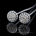 Wedding Flower Pin Pierres de Strass Crystal Bouquet Jewelry